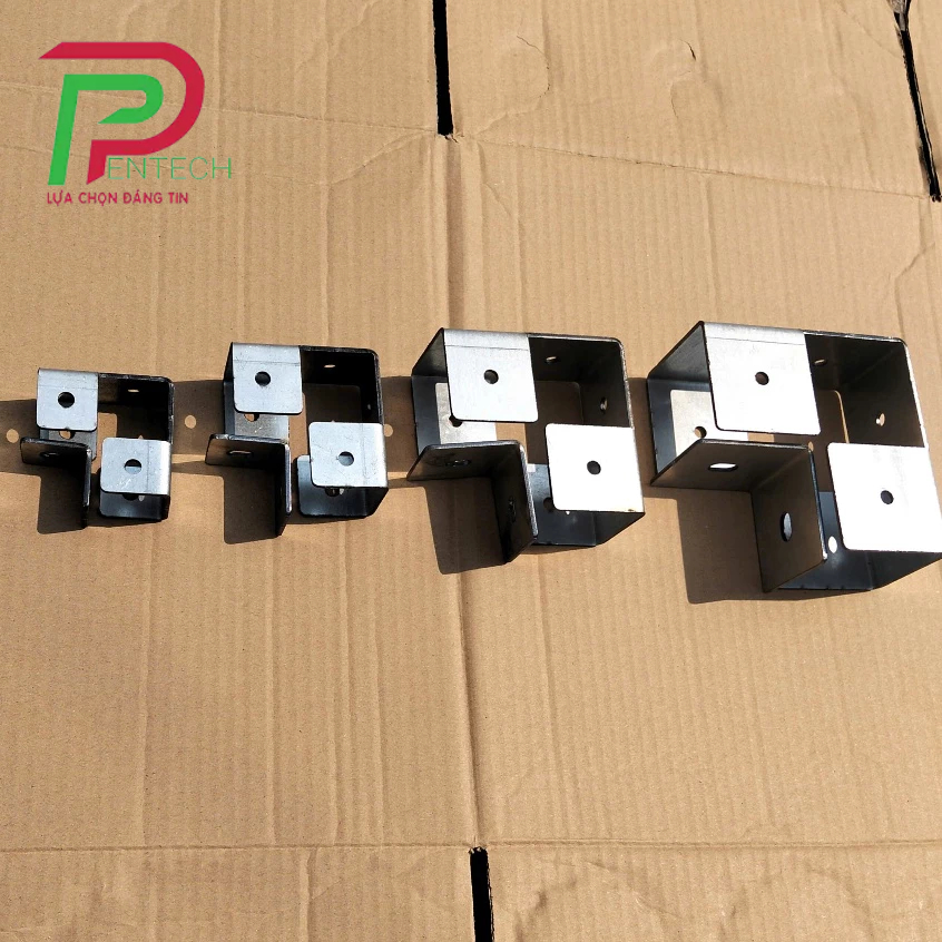 Khớp Nối Sắt Hộp Vuông | Bát U Khớp Nối | Dày 2 Li | Dùng Sắt Hộp 20x20, 25x25, 30x30, 40x40, 50x50