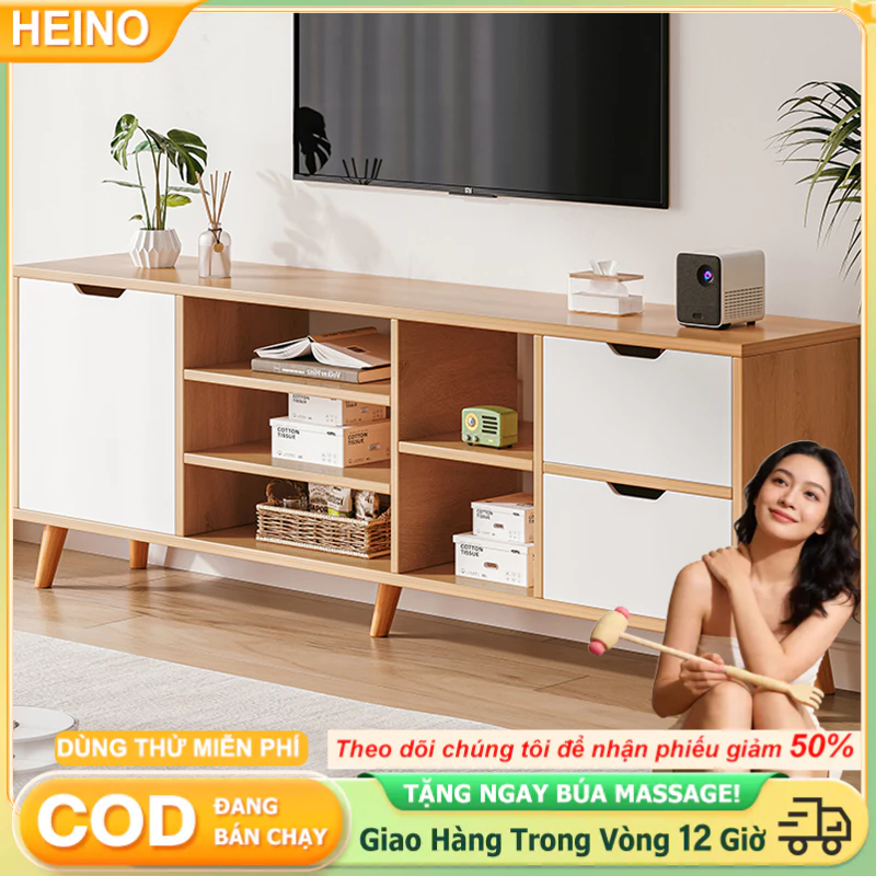 Kệ Tivi Tủ 80/75/65/55 inch khả năng chứa đồ lớn làm có chịu tải trọng 200kg