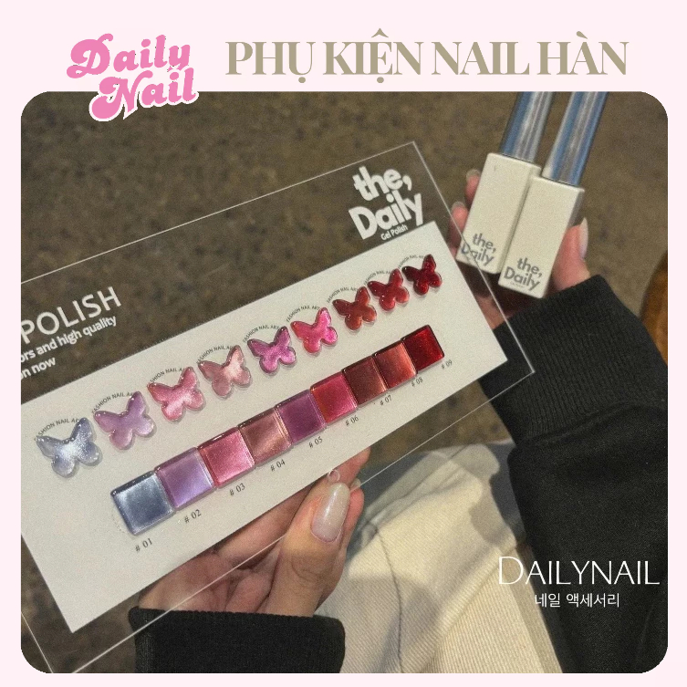 Sơn Gel Mắt mèo Sunset The Daily  - Đồ Nail Daily 💅🏻