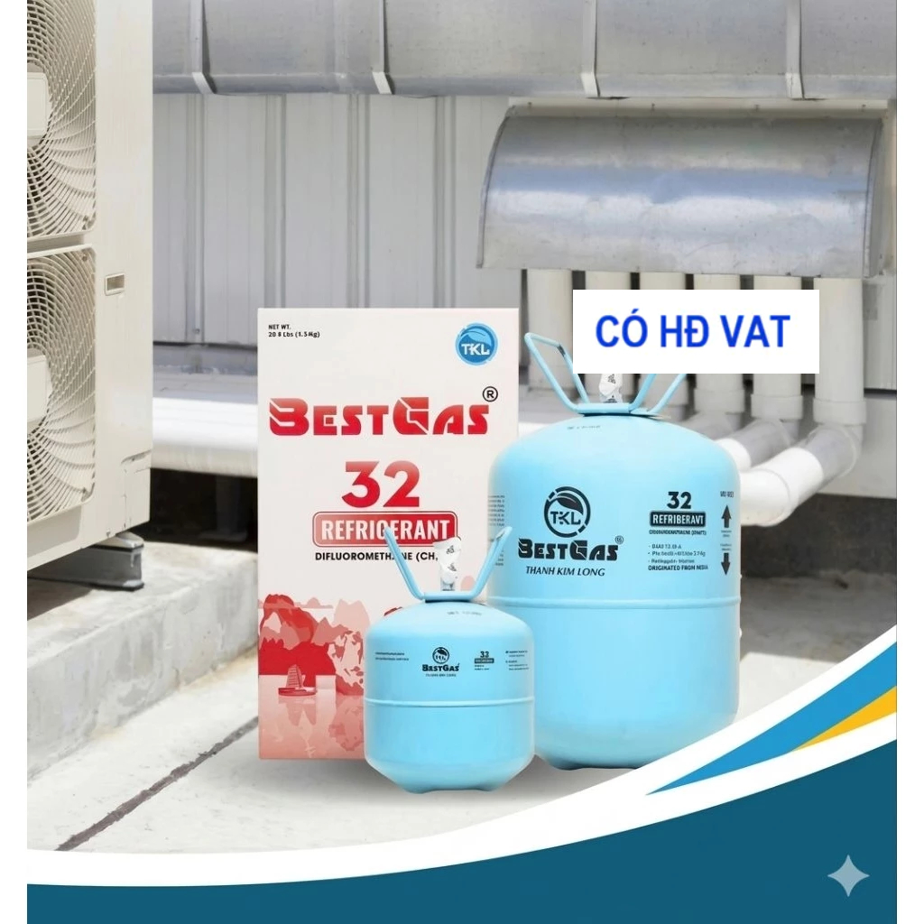 Ga Lạnh R32 Bestgas - Dung môi lanh R32 cho máy lạnh