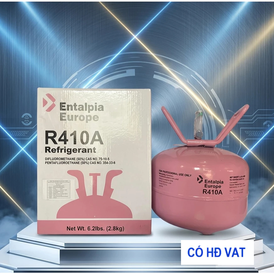 Bình Gas lạnh Entalpia Europe R410A - Công ty TNHH Vindila