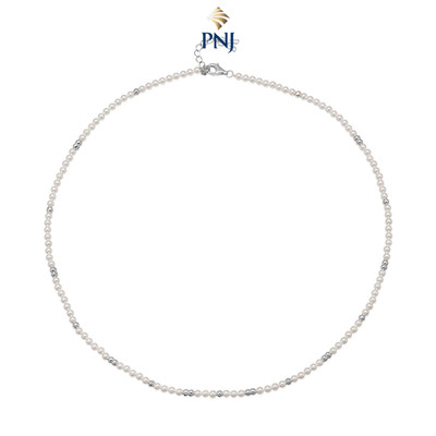 Dây cổ Bạc đính Ngọc Trai STYLE By PNJ NHNHW060001