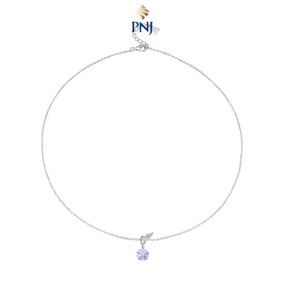 Dây cổ Bạc đính đá STYLE By PNJ ZT00W060035