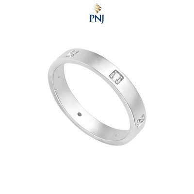 Nhẫn unisex Bạc đính đá PNJSilver XMXMW060382
