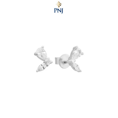 Bông tai Bạc đính đá PNJSilver XMXMW060455