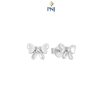 Bông tai Bạc đính đá PNJSilver XMXMW060449