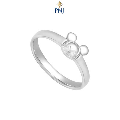 Nhẫn nam Bạc Disney|PNJ Mickey 0000W000139