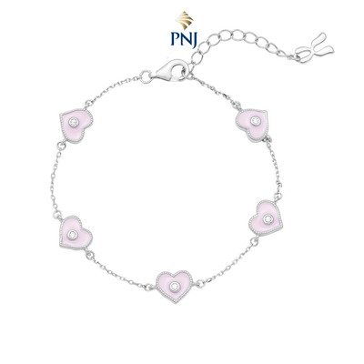 Lắc tay Bạc đính đá STYLE By PNJ XM00W060076