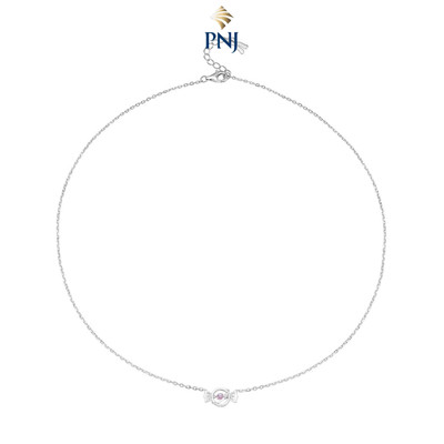 Dây cổ Bạc đính đá STYLE By PNJ ZTXMW060057