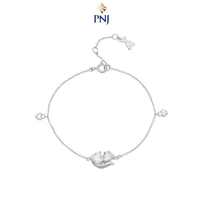 Lắc tay Bạc đính đá STYLE By PNJ XM00W060091