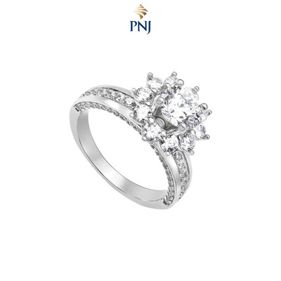 Nhẫn Bạc đính đá PNJSilver XMXMW060277