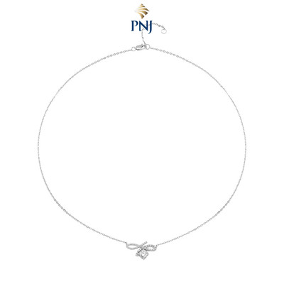 Dây cổ Bạc đính đá STYLE By PNJ XMXMW000028