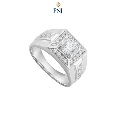 Nhẫn nam Bạc đính đá MANCODE by PNJ XMXMK000172