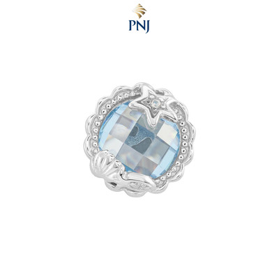 Hạt Charm Bạc đính đá STYLE By PNJ XMXMW060304