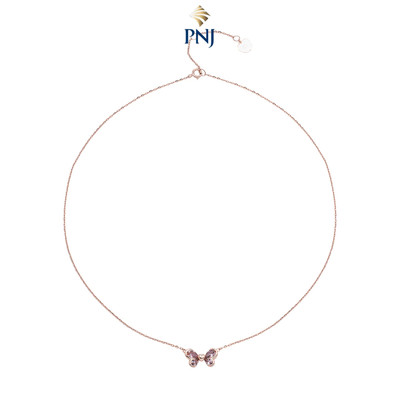 Dây cổ Bạc đính đá Sythentic PNJSilver ZTZTX000001
