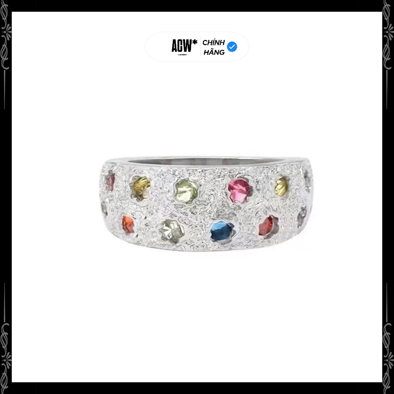 Nhẫn Titan Không Gỉ Access Workshop –The Gem Rough Ring