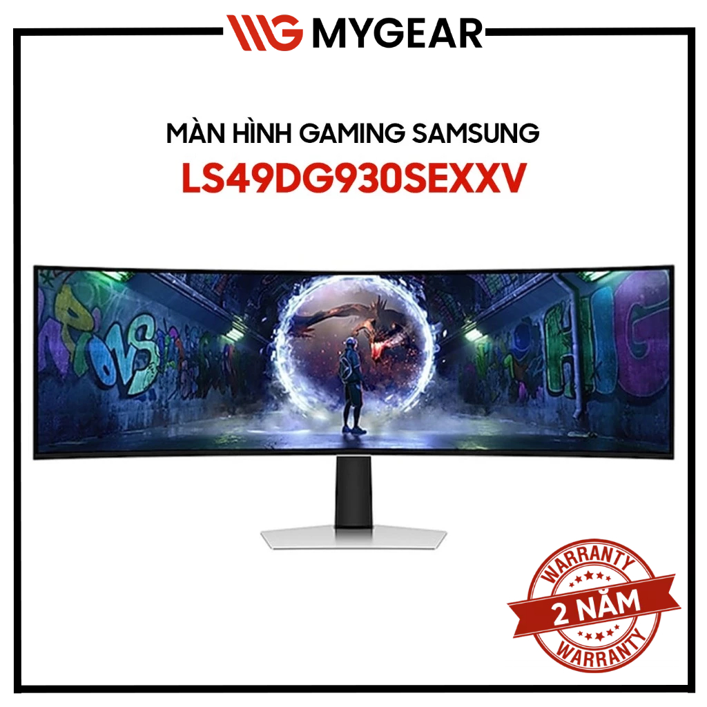 Màn hình Gaming Cong Samsung Odyssey OLED G9 G93SD LS49DG930SEXXV 49 inch DQHD 240Hz 0.03ms OLED