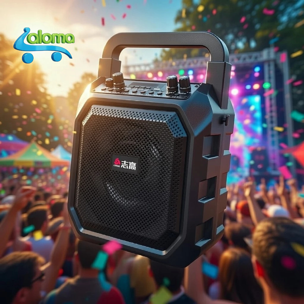 (Mẫu M63) Loa Bluetooth Chigo M63 Aloma - Loa Xách Tay Mini Công Suất Lớn - Bass Cực Căng - Hỗ Trợ U