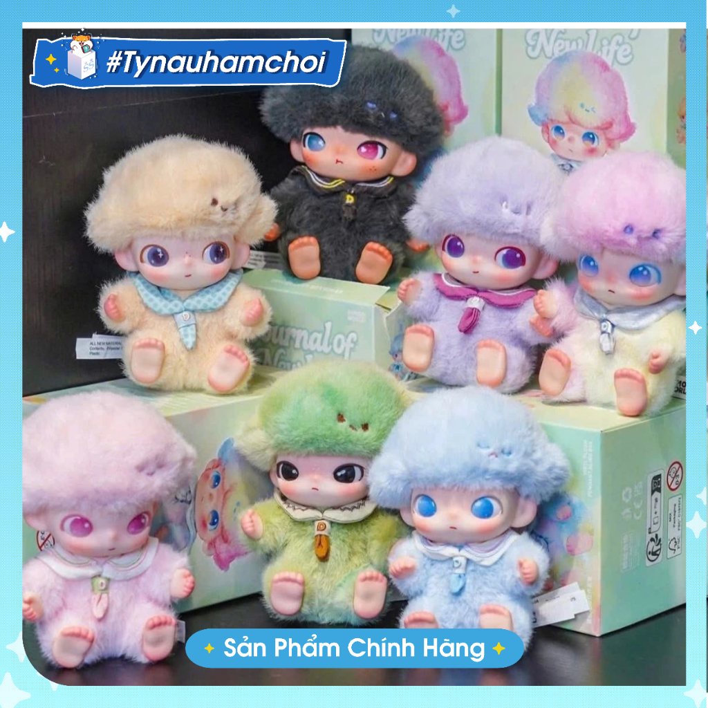 [Chính Hãng] Dimoo Journey Of New Life - Móc khóa bông dimoo dễ thương mặt nhựa vinyl - làm quà tặng