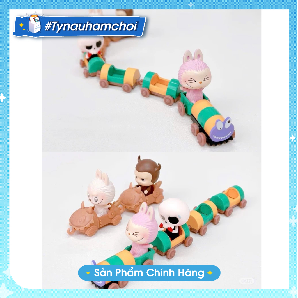 [CHÍNH HÃNG] Hộp mù ngẫu nhiên Blindbox THE MONSTERS Playing Games Series Scene Sets - labubu figuer