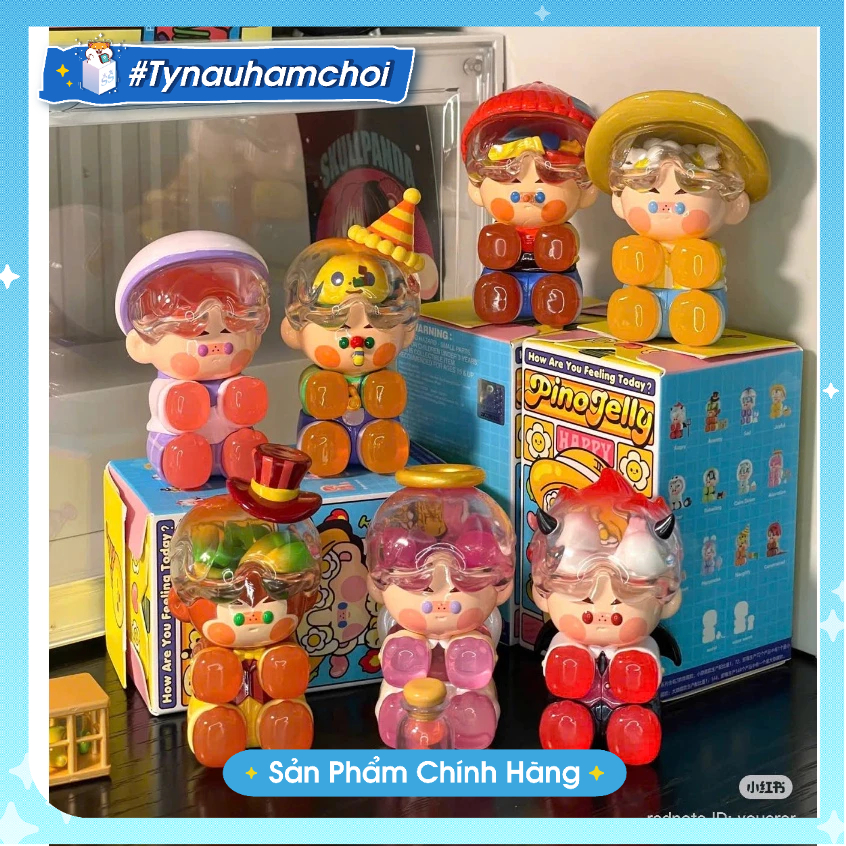[Chính Hãng] Blind box Pop Mart Pino Jelly how are you felling today - figure sưu tầm làm quà tặng -