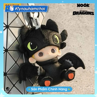 [CHÍNH HÃNG] Móc khoá 52TOYS NOOK Limited Edition- NOOK x Toothless Figure Toy - nook bí kíp luyện rồng