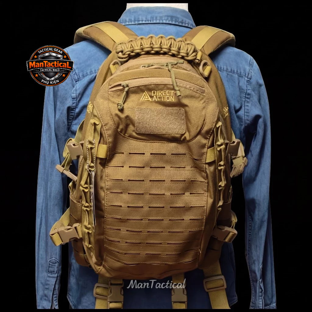 Free ship balo Direct Action Dragon Egg MK II màu vàng