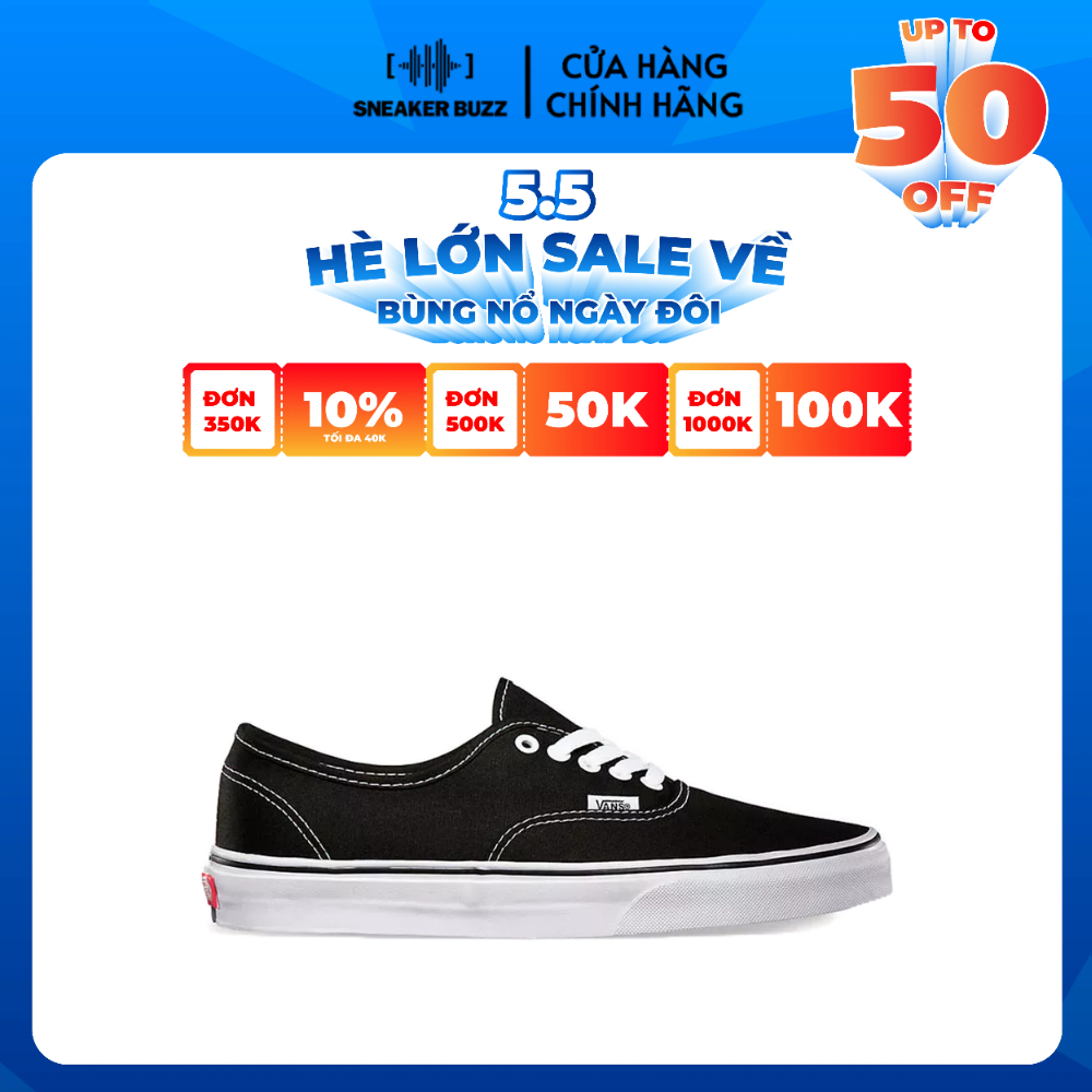 Giày Vans Authentic VN000EE3BLK