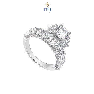 Nhẫn Bạc đính đá PNJSilver XMXMW060276