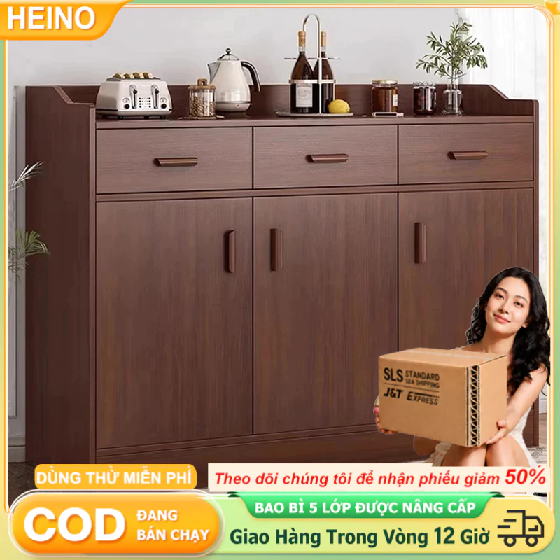 HEINO tủ đựng đồ đa ngăn hiện đại chứa chất liệu gỗ MDF chống thấm tủ trưng sang trọng đa năng | BigBuy360 - bigbuy360.vn