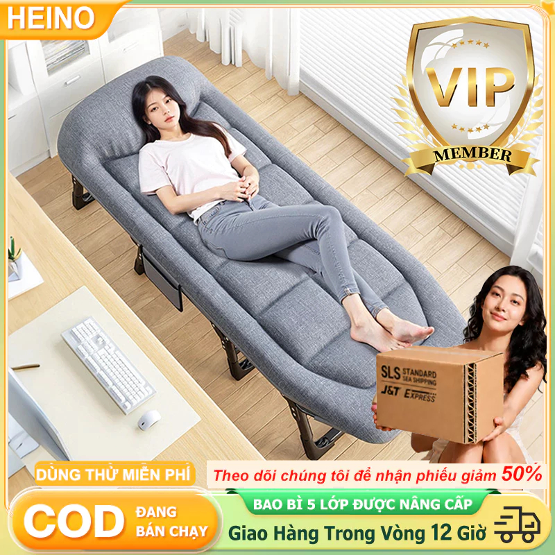 giường xếp gấp gọn Siêu Tiện Lợi Cho Văn Phòng Nghỉ Trưa Du Lịch Giải Phóng Lưng Vai Khi Làm Việc | BigBuy360 - bigbuy360.vn