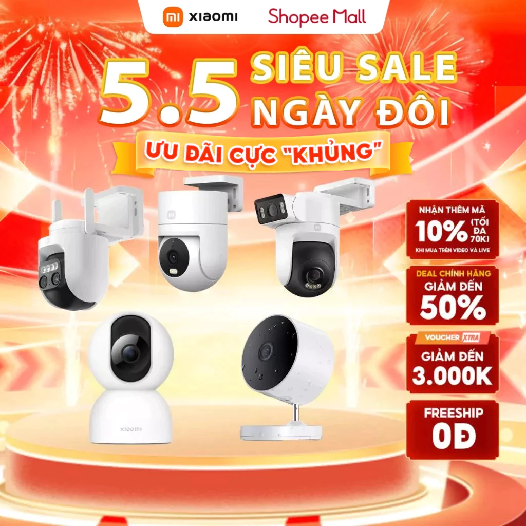 Camera Thông Minh Xiaomi Smart Camera C301 / C400 / C500 / C701 / C500 Dual / AW200 / AW300 / CW300 