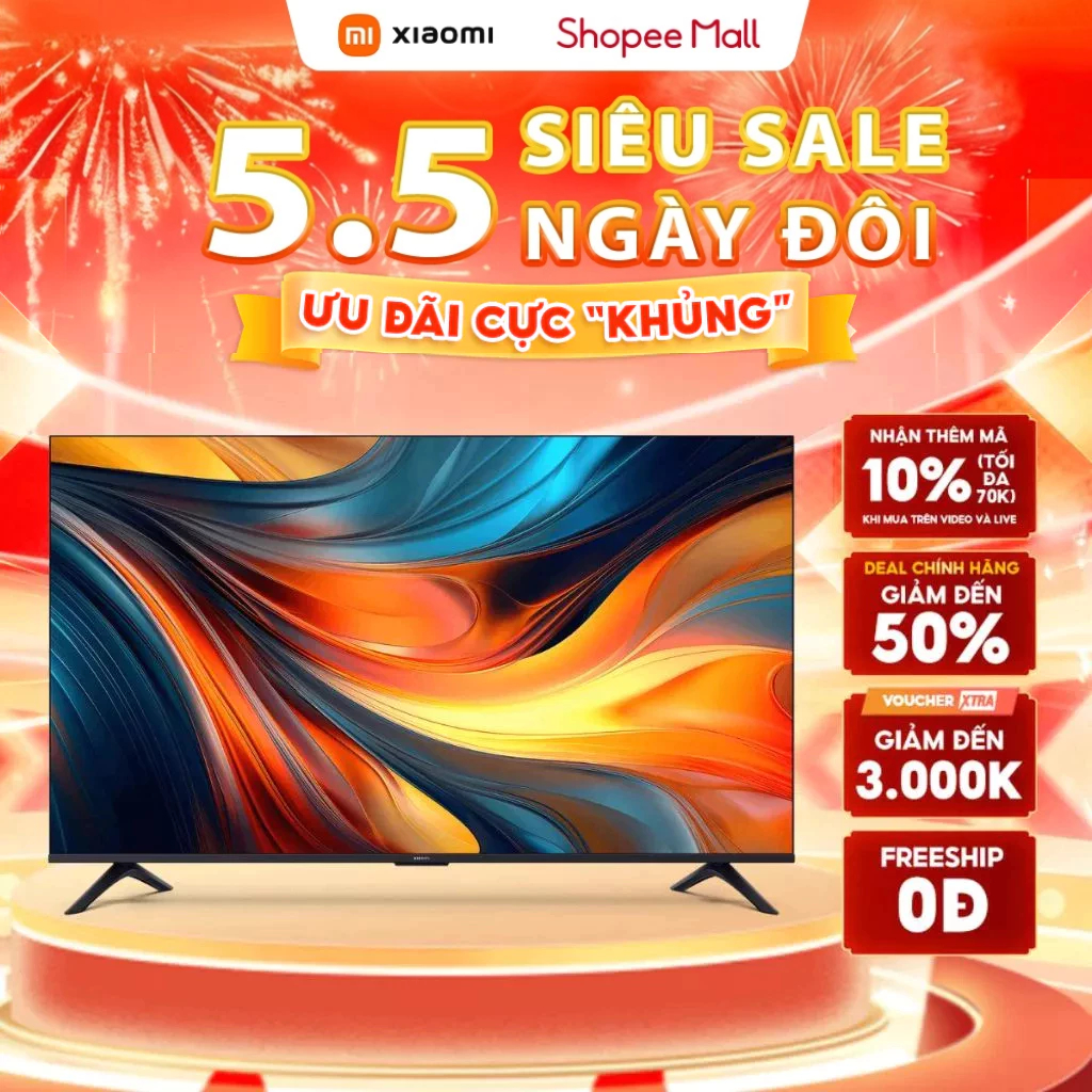 [NEW 2026 TV Series] Smart Tivi Xiaomi TV A 43 2026 - 43 Inch - UHD 4K - Phiên Bản Quốc Tế, Bảo Hành
