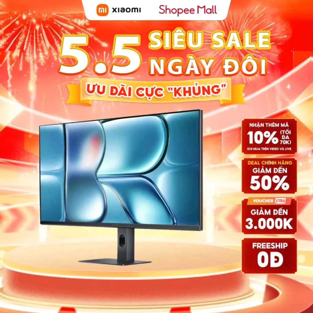 Màn Hình Máy Tính Xiaomi 2K Monitor A27Qi EU 27inch 2026 / 120Hz / 2K / 6ms - Phiên Bản Quốc Tế, Bảo