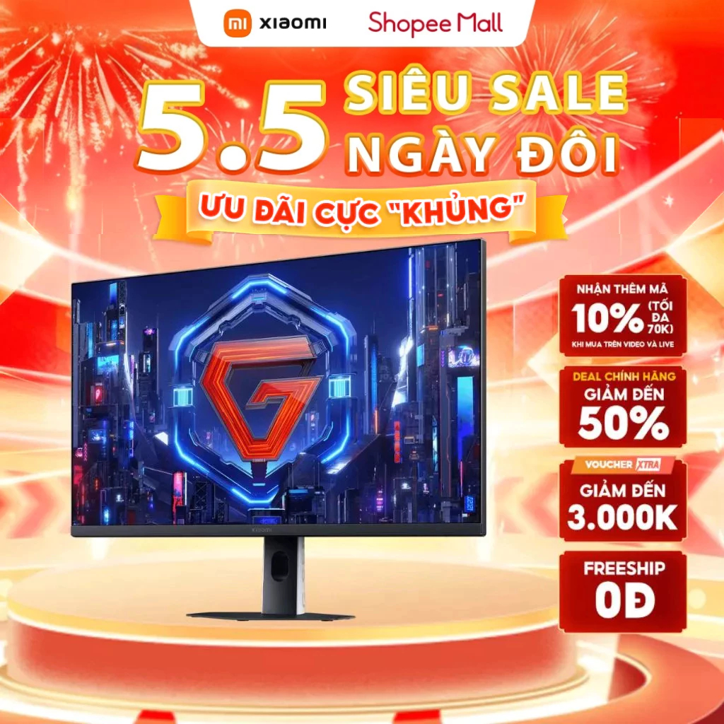 Màn Hình Gaming Xiaomi 2k Gaming Monitor G27Qi 2026 | Độ phân giải 2K | Tần Số Quét 200Hz | Phản Hồi