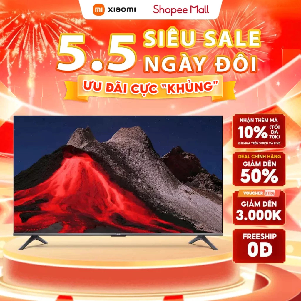 Smart Tivi Xiaomi TV A Pro 43 2026 - 43Inch - QLED 4K - Phiên Bản Quốc Tế, Bảo Hành 24 Tháng