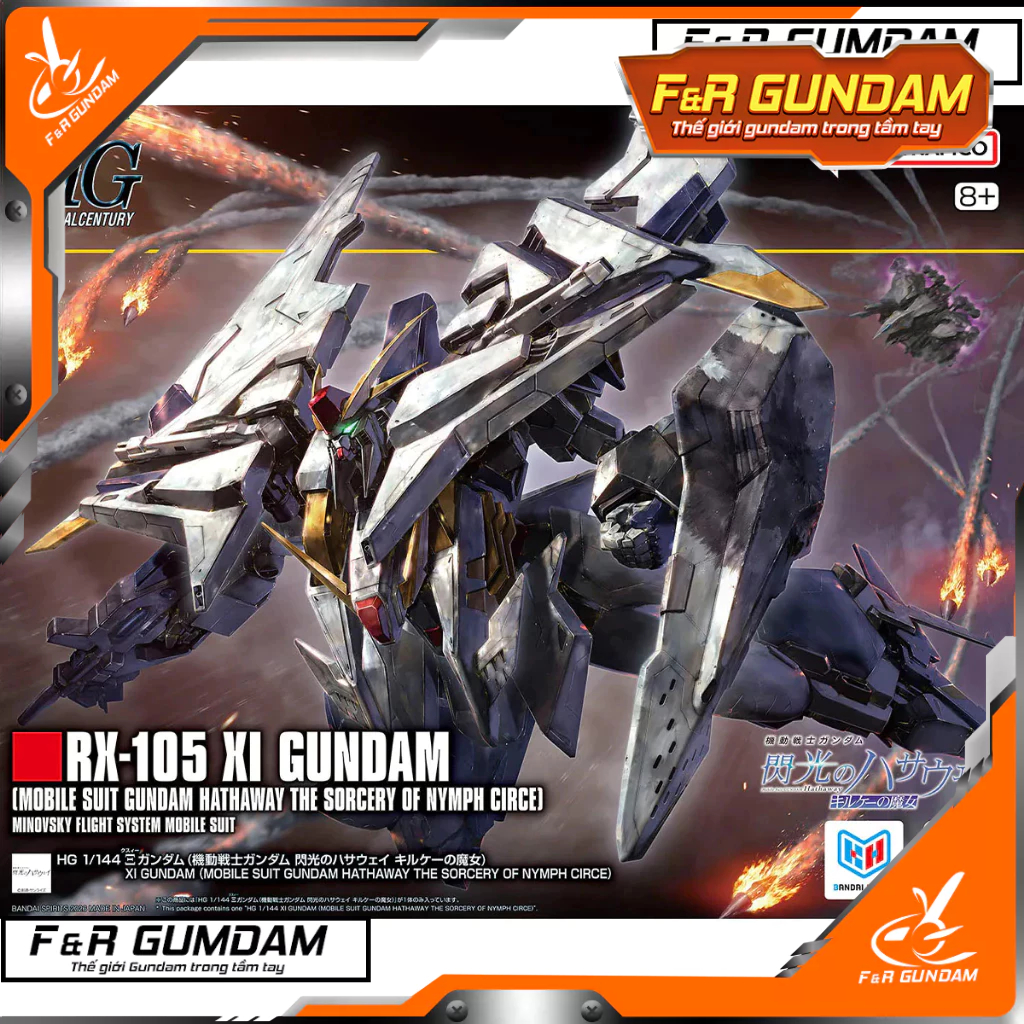 [Có Sẵn] HG UC 1/144 XI GUNDAM - GUNDAM HATHAWAY THE SORCERY OF NYMPH CIRCE 2026