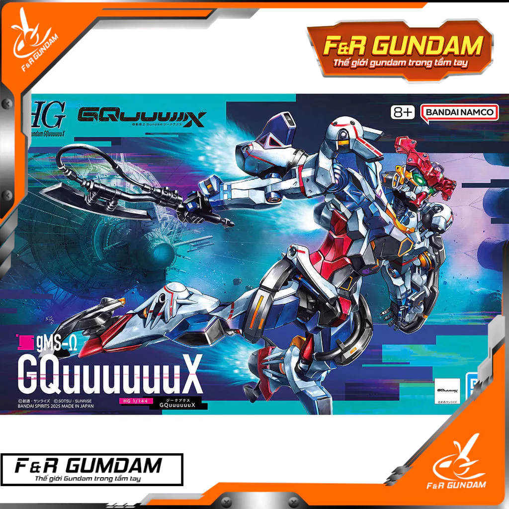 HG GQ 1/144 Gundam GQuuuuuuX