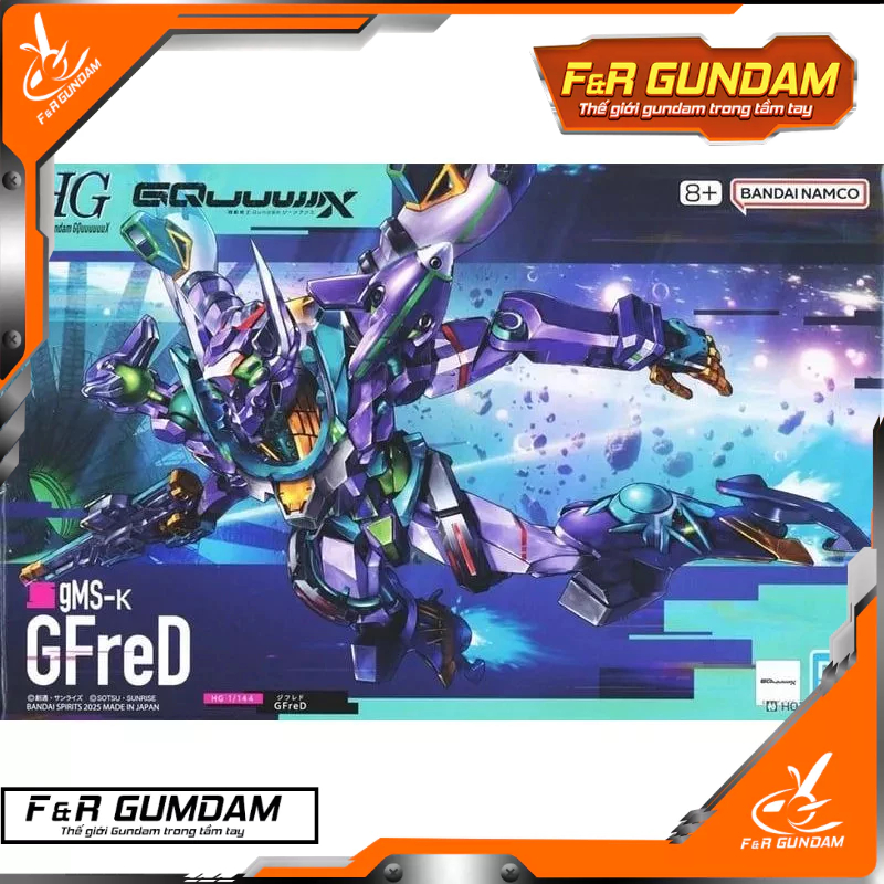 Mô hình lắp ráp HG GQ GFreD