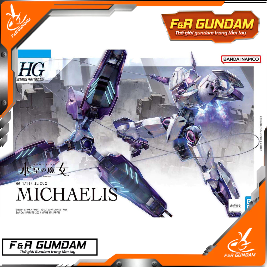 Mô hình lắp ráp Bandai Gundam HG TWFM 1/144 Michaelis