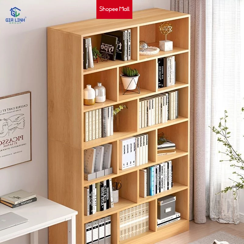 Kệ sách trang trí gỗ MDF phủ melamine
