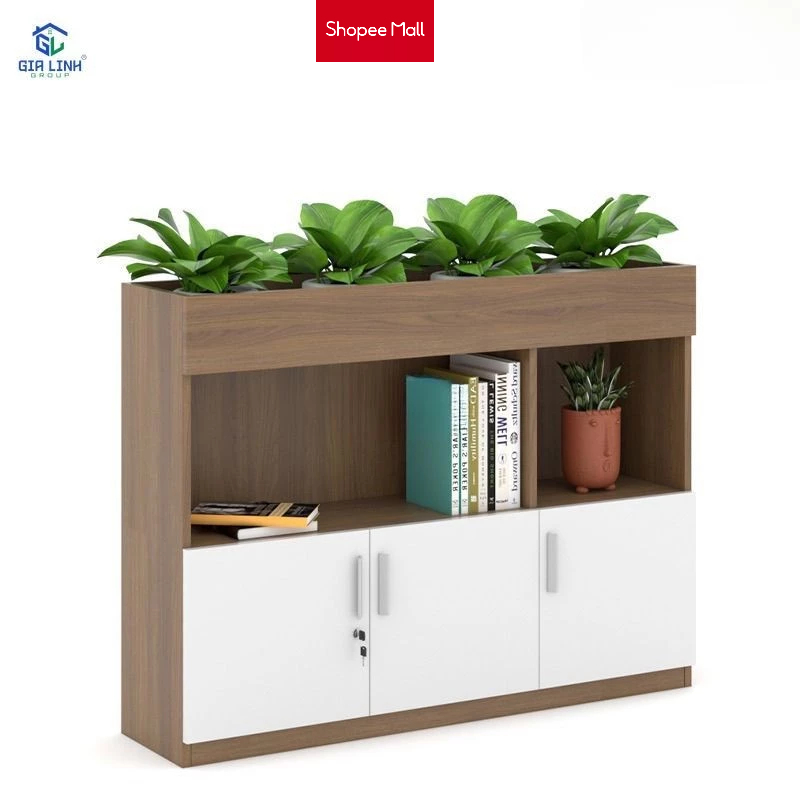 Tủ cây trang trí gỗ MDF phủ melamine chống ẩm