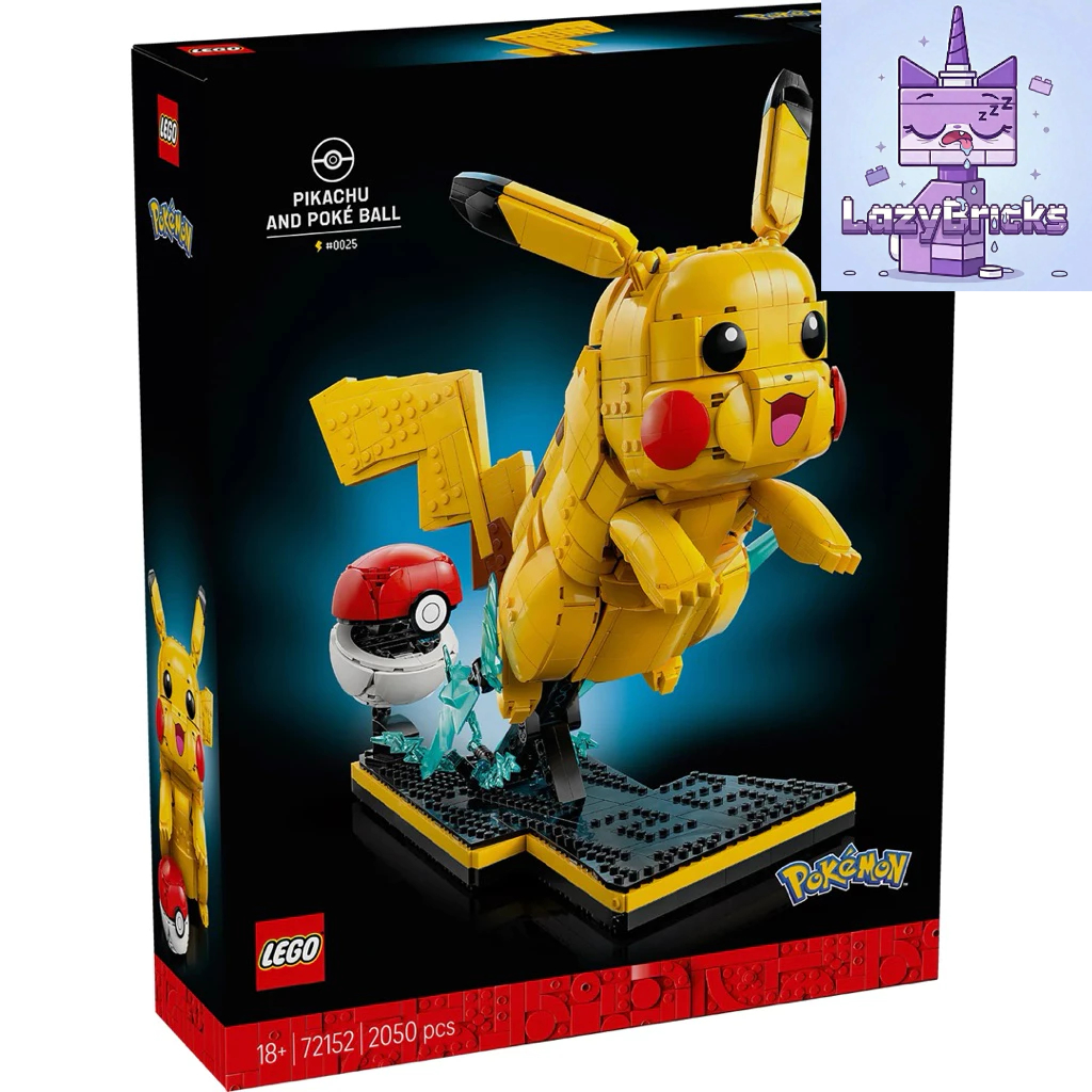 ( CÓ SẴN - HỎA TỐC HN ) lego 72152 pikachu và bóng poke
