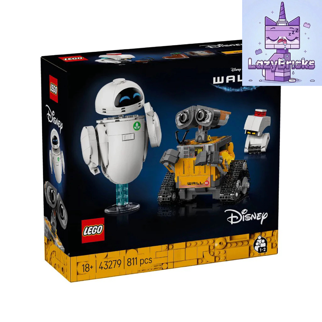 ( CÓ SẴN - HỎA TỐC HN ) LEGO 43279 wall-e and eve