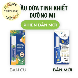 10ml - Mascara Dầu dừa tinh khiết dưỡng mi Vietcoco dưỡng lông mi mềm mượt