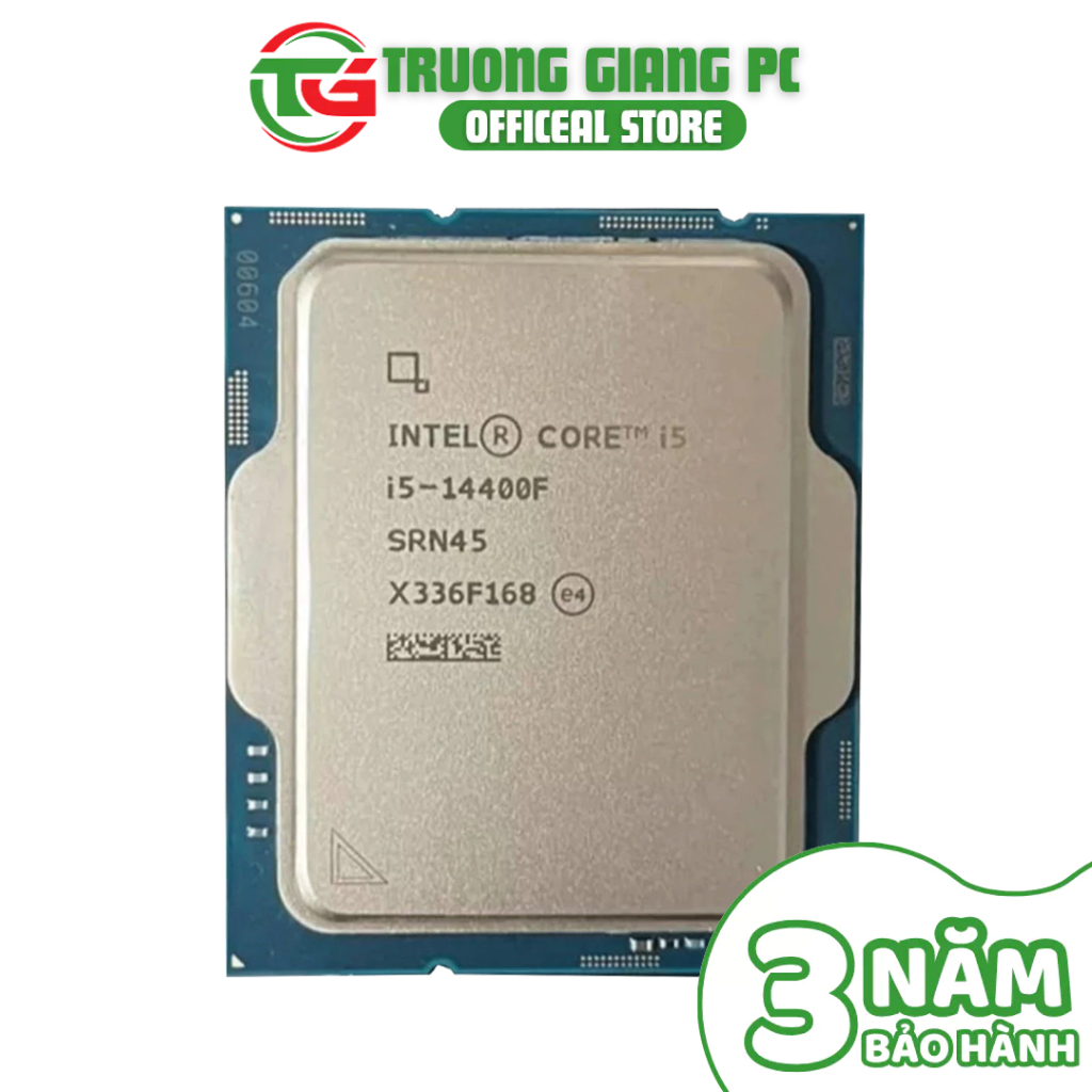 [SẢN PHẨM FULL VAT] CPU Intel Core i5-14400F – New Tray (Chưa Gồm Fan) BẢO HÀNH CHÍNH HÃNG 36 THÁNG | BigBuy360 - bigbuy360.vn