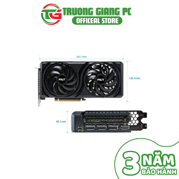 [SẢN PHẨM FULL VAT] VGA Card màn hình PALIT RTX 5060 INFINITY 2 OC 8GB GDDR7 - BẢO HÀNH CHÍNH HÃNG 36 TH | BigBuy360 - bigbuy360.vn