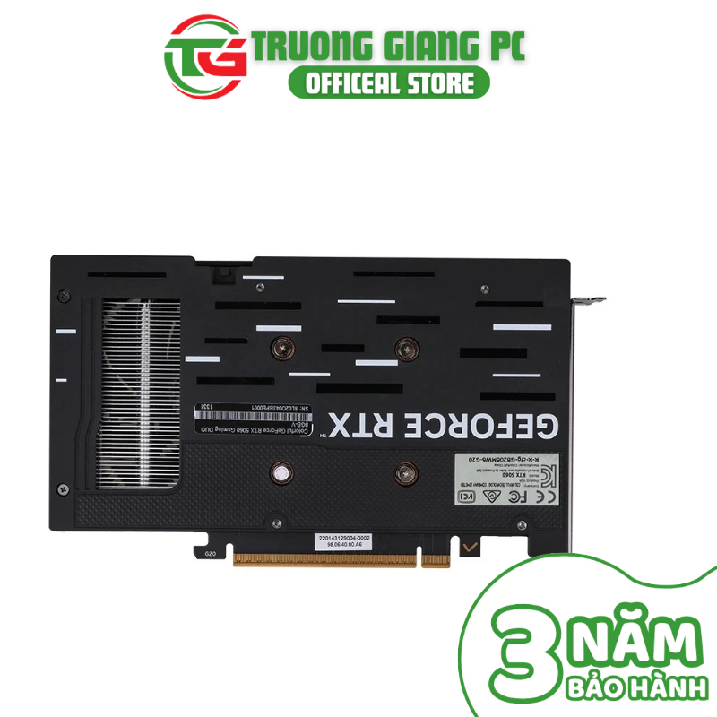 [SẢN PHẨM FULL VAT] VGA Card Màn Hình Colorful GeForce RTX 5060 GAMING DUO 8GB GDDR7 - BẢO HÀNH CHÍNH HÃNG 36 THÁNG | BigBuy360 - bigbuy360.vn