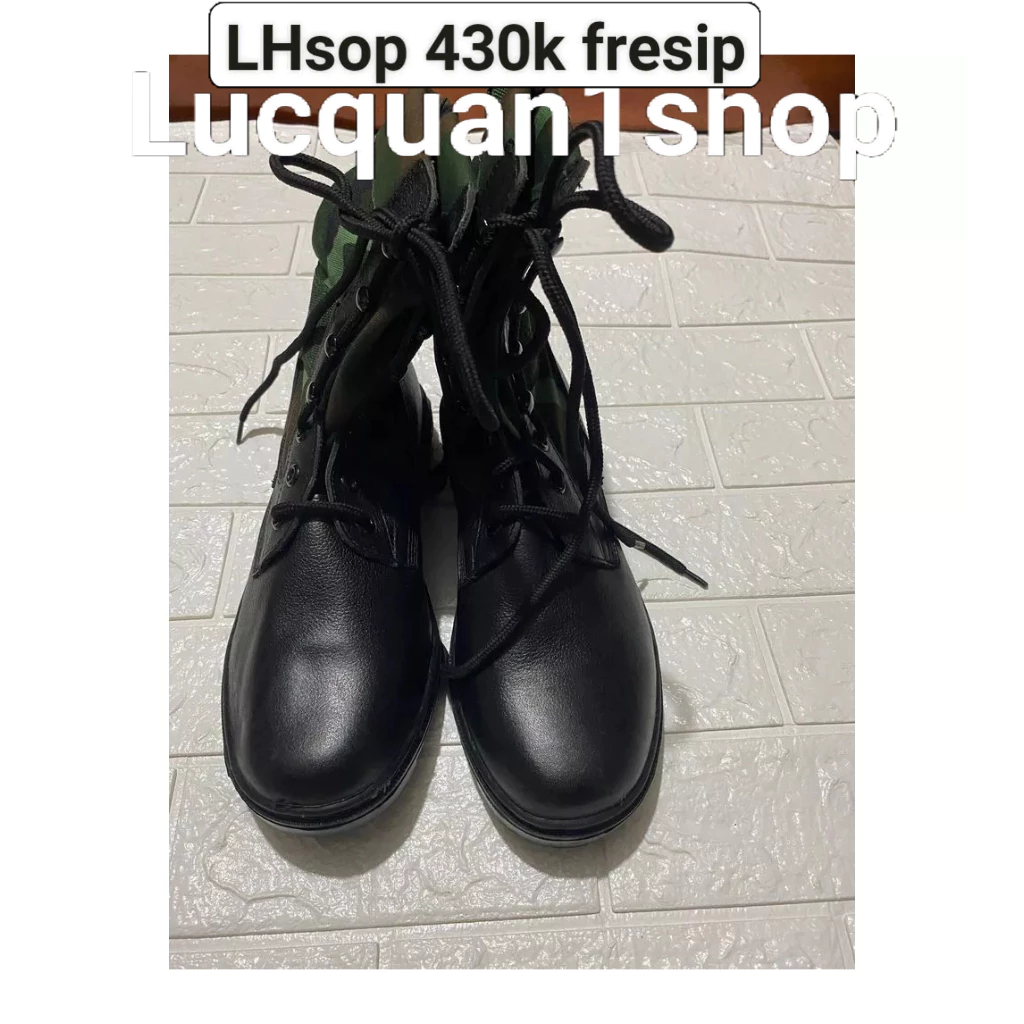 Giày ghệt da cao cổ xịn k.2o hàng chuẩn cao cấp đủ size 39-44, giày bốt nam