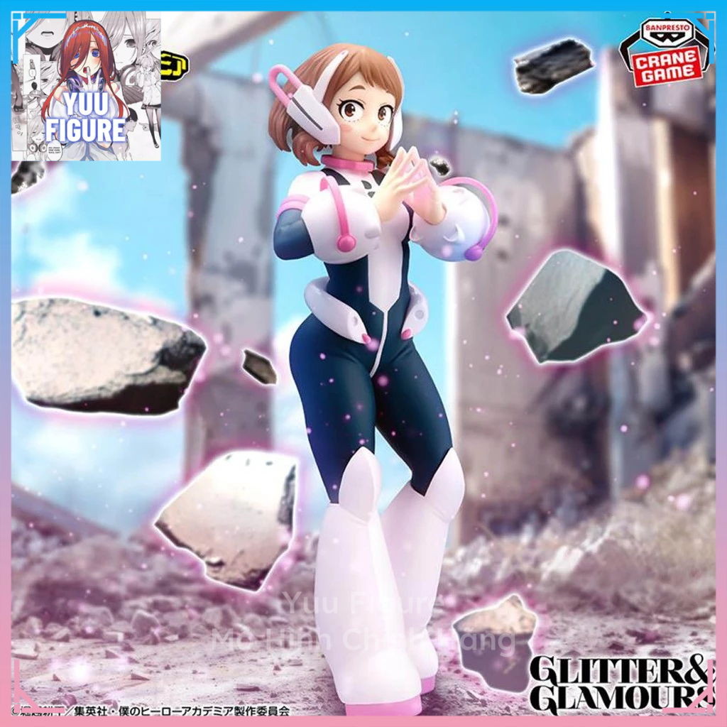 (2026) Mô Hình Uraraka Ochako - Glitter & Glamours, Boku no Hero Academia - Chính Hãng BANDAI